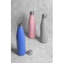 STAINLESS STEEL WATER BOTTLE 3 ASSORTED COLOURS