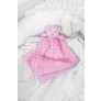 SOFT DOUBLE SIDED BABY COMFORTER BLANKET PINK