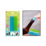 REUSABLE BOTTLE CHILLERS 5 PACK 3 ASSORTED COLOURS