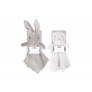 KNITTED BUNNY & CAT COMFORTER 2 ASSORTED DESIGNS