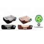 FAUX SUEDE PET BED LARGE 2 ASSORTED COLOURS
