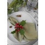 DELUXE HOLLY NAPKIN RING