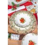 CHRISTMAS HOLLY CHARGER PLATE 