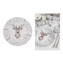 CHRISTMAS STAG CHARGER PLATE 