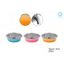 SUMMER OMBRE STAINLESS STEEL PET BOWL 400ML