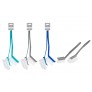DISH BRUSHES 2 PACK 2 ASSORTED COLOURS