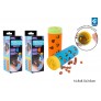 RUBBER TREAT DISPENSING DOG TOY 2 ASSORTED COLOURS