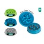 SLOW FEEDER PET BOWL 3 ASSORTED COLOURS