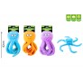 PLUSH OCTOPUS DOG TOY 3 ASSORTED COLOURS