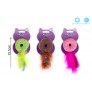 DONUT SHAPED CATNIP CAT TOY 3 COLOURS