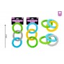 RUBBER RING DOG TOY 2 ASSORTED COLOURS