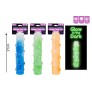 GLOW IN THE DARK STICK DOG TOY 3 ASSORTED COLOURS