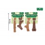 DENTAL BAMBOO DOG TOY 2 PACK 2 ASSORTED