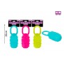 SQUEAKY RUBBER DOG TOY 3 COLOURS