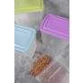 TALL FOOD STORAGE BOX 6LTR 4 ASSORTED COLOURS
