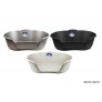 PLASTIC PET BED SMALL 3 ASSORTED COLOURS