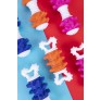DENTAL DOG TOY WITH GIGGLE NOISE 3 ASSORTED COLOUR