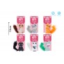 CAT SHAPED CAT TOY WITH CATNIP 3 COLOURS