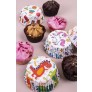CAKE CASES 100 PACK 4 ASSORTED KID DESIGNS