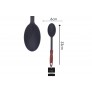 BLACK SOLID SPOON NYLON WITH PP HANDLE