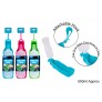 FOLDING WATER BOTTLE 500ML 3 ASSORTED COLOURS