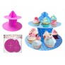 2 Tier Cake Stand 2 Assorted Colours AM3056