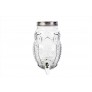Glass Drinks Dispenser 5l Owl Design AM2104