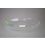 Clear Large Dinner Plate Etched Design AM2135