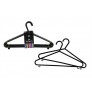 Pack of 20 Black Plastic Clothes Hangers AM5696