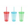 Beaker with Lid and Straw 450ml AM2129