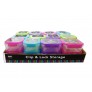 Assorted Clip Lock Containers 0.2L 2 Pack AM3013