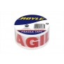 1 ROLL OF CLEAR FRAGILE PACKING TAPE 48MMX35M 