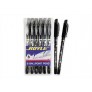 Pack of 6 Ballpoint Pens Black FN4751