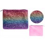 Rainbow Glitter Make Up Purse FN9014