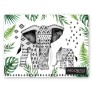 Pack of Four Elephant Placemats 29x21.5cm AM2638