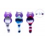 Multicoloured Mouse with Rattle Body Three Colours WP053