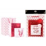 Pack of Three Red Gift Bags