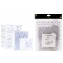 Pack of Three Silver Gift Bags