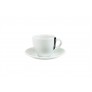 ESPRESSO CUP AND SAUCER COUPE SHAPE 90ML