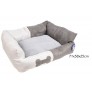 Large Two tone Dog Bed 71x58cm