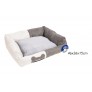 Small Two tone Dog Bed 46x36cm 