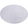 Silver Glitter Oval Placemat