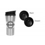 Double Wall Stainless Steel Travel Mug 400ml