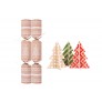 50 X 10" RED CHRISTMAS CATERING CRACKERS NORDIC
