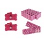 680 CLEANUP BAGS W2 HOLDERS PINK