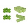 680 CLEANUP BAGS W2 HOLDERS GREEN