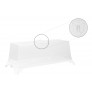 RECTANGULAR CAKE STAND WITH COVER 36X14X14CM