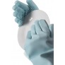 SILICONE DISH SCRUBBER GLOVES 1 PAIR 