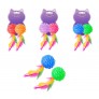 SPARKLE BALL CAT TOY 3 ASSORTED COLOUR COMBINATION